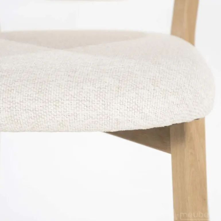 Barstoel Mikky Naturel - Beige Moon - 96256