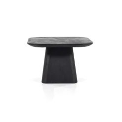 Bijzettafel Aron Vierkant - Zwart - 95766