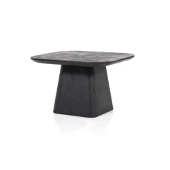 Bijzettafel Aron Vierkant - Zwart - 95766