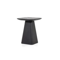 Bijzettafel Aron Vierkant - Zwart - 95764
