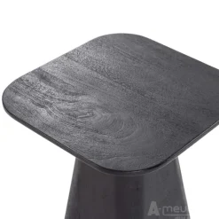 Bijzettafel Aron Vierkant - Zwart - 95764