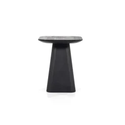 Bijzettafel Aron Vierkant - Zwart - 95764