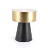 Bijzettafel Bunga 40cm - Goud/Zwart - 210038