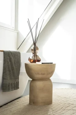 Bijzettafel Cobble - Naturel - 230283