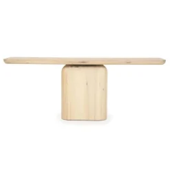 Bijzettafel Leon - 200cm - Naturel - 96206