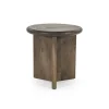 Bijzettafel Leoti Klein - Bruin - 240108