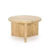 Bijzettafel Leoti Medium - Naturel - 240109