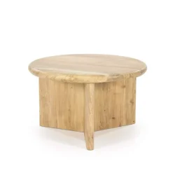 Bijzettafel Leoti Medium - Naturel - 240109