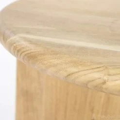 Bijzettafel Leoti Medium - Naturel - 240109