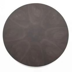 Bijzettafels Bobbie - 45cm - Zwart/Bruin - 95976