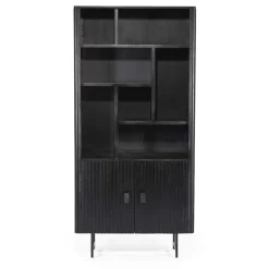 Boekenkast Remi - Zwart- 95733