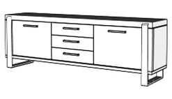 Dressoir Klein Udenhout
