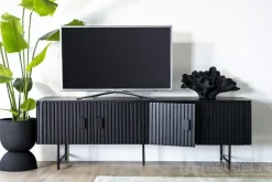 Dressoir Remi 4-deurs - Zwart- 95663