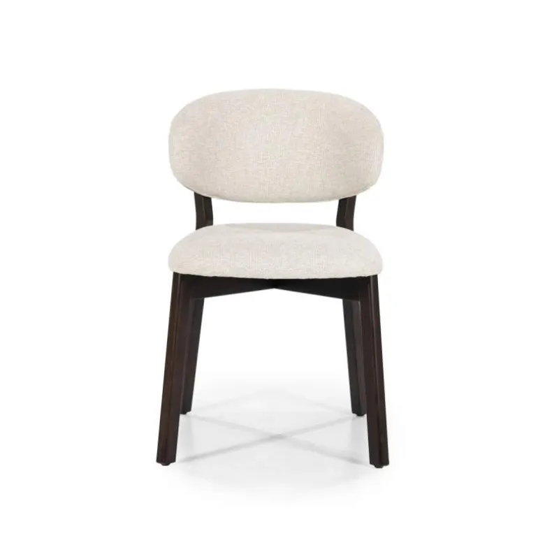 Eetkamerstoel Mikky Bruin - Beige Moon - 96254