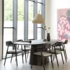 Eettafel Aron ovaal 200x110 - Bruin - 95668