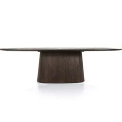 Eettafel Aron ovaal 200x110 - Bruin - 95668