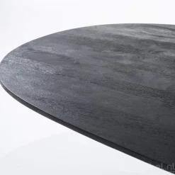 Eettafel Aron ovaal 250x110 - Zwart- 95671