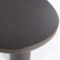 Eettafel Bobbie - 215cm - Zwart/Bruin - 96249