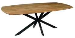 Eettafel Deens Ovaal Naturel