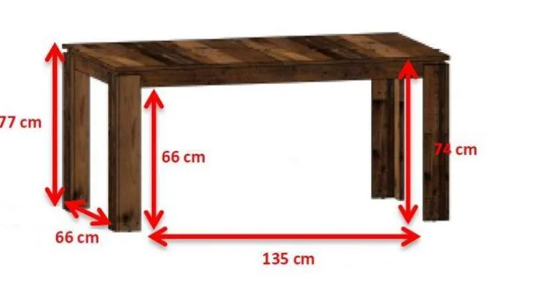 Eettafel IJzendijke (uitschuifbaar)