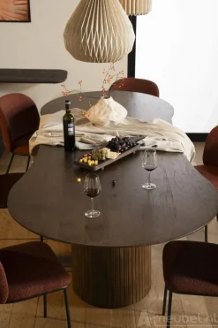 Eettafel Jordy - 300cm - Bruin - 96155
