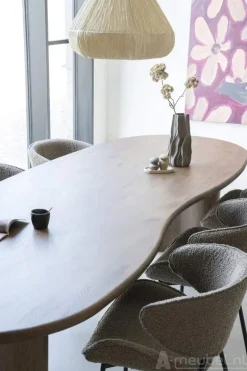 Eettafel Josh - 300cm - Bruin - 96205