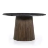 Eettafel Maxim Rond - 130x76cm - 95637