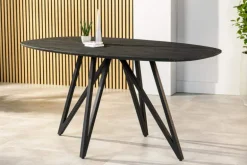 Eettafel Mira Zwart Klein