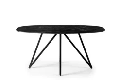 Eettafel Mira Zwart Klein