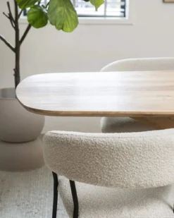 Eettafel Nikki - 280cm - Naturel - 96141