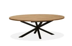 Eettafel Ovaal Vaiana 180cm Uitschuifbaar