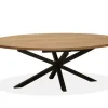 Eettafel Ovaal Vaiana 220cm Uitschuifbaar