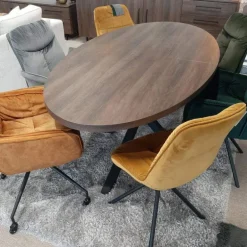 Eettafel Ovaal Vaiana 200cm Uitschuifbaar