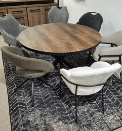 Eettafel Rond Uitschuifbaar Isla 130cm