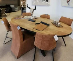 Eettafel Scarlet Ovaal 220cm