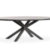 Eettafel Scarlet Ovaal 200cm