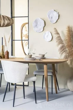 Eettafel Tabassum - 220cm - Naturel - 95598