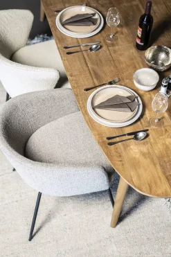 Eettafel Tabassum - 260cm - Naturel - 95599