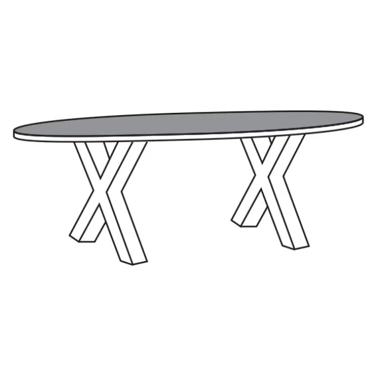 Eettafel TOV-X Alphen Oud Teakhout
