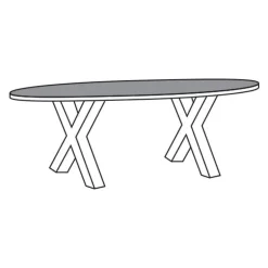 Eettafel TOV-X Udenhout