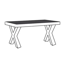 Eettafel-XM Alphen Oud Teakhout