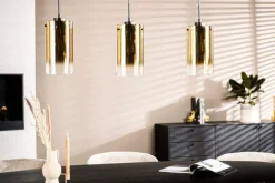 Hanglamp 3 lichts Goud