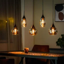 Hanglamp 5-lichts Lola