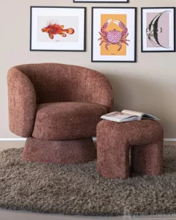Hocker Sahi - Terracotta- 230304