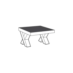 Hoektafel HT1-X Alphen Oud Teakhout