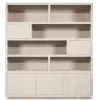 Kabinet Helsinki - 200cm - Taupe - 96282