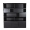Kabinet Helsinki - 200cm - Zwart - 95726