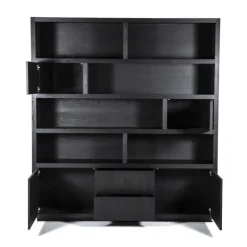 Kabinet Helsinki - 200cm - Zwart - 95726
