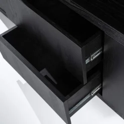 Kabinet Helsinki - 200cm - Zwart - 95726
