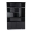 Kabinet Helsinki - 150cm - Zwart - 95725